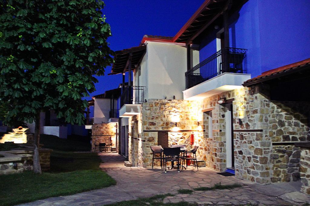 Prasino Horio Hotel Arnaia Exterior photo